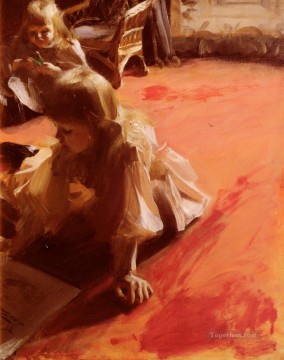 ラモン・スベルカソー・アンダース・ゾーンの娘たちの肖像 Oil Paintings